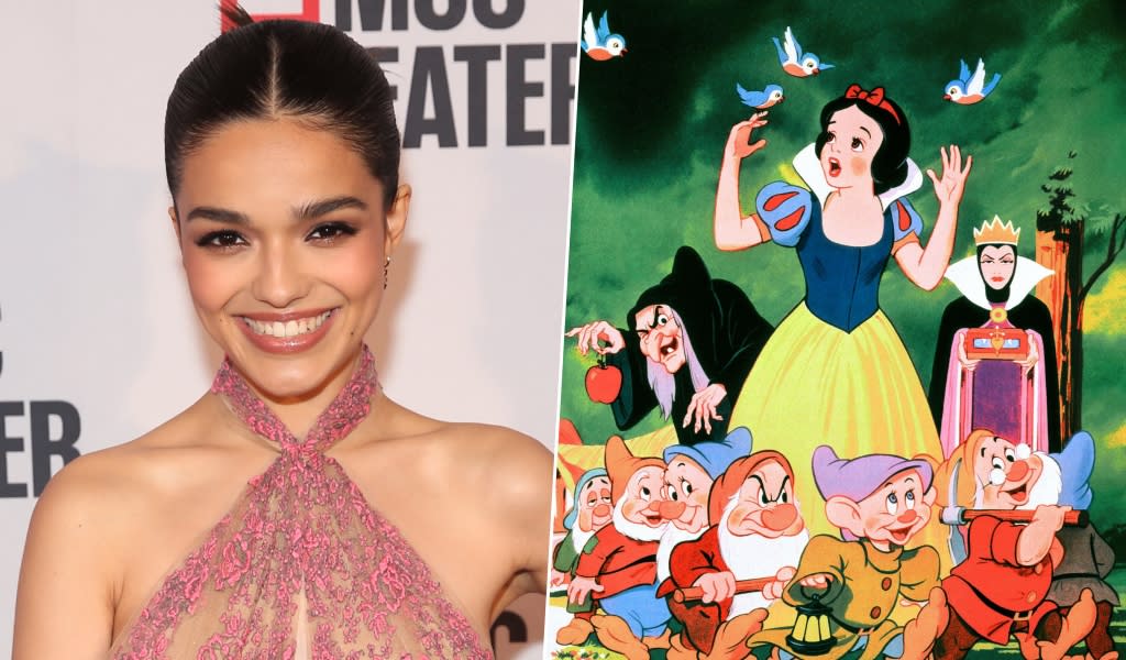 Rachel Zegler will play Snow White in Disney's new live-action adaptation (Getty Images/Disney/Alamy)