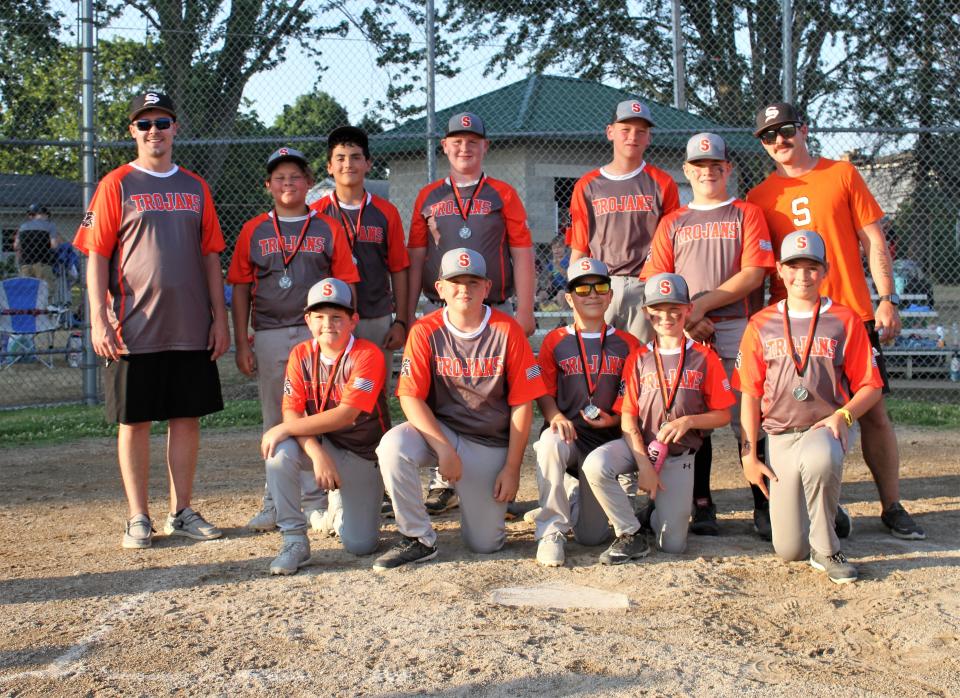 Century Bank & Trust finished as the runners-up for the 12U Trojan junior baseball tournament on Saturday.