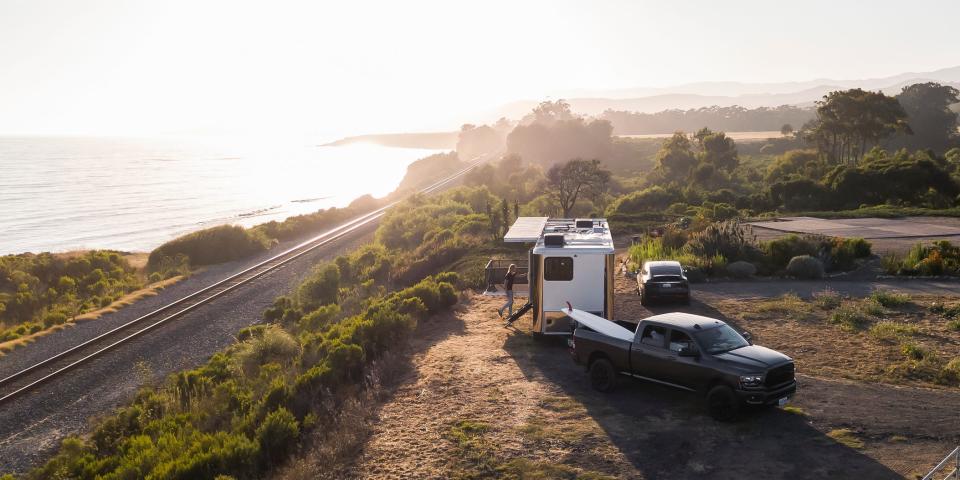 The 2021 Living Vehicle travel trailer