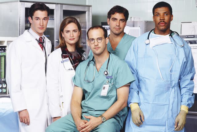 <p>NBCU Photo Bank</p> The cast of "ER" during season 1 of the show in 1994