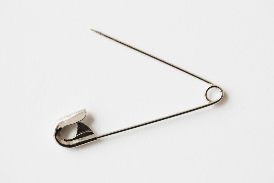 a safety pin