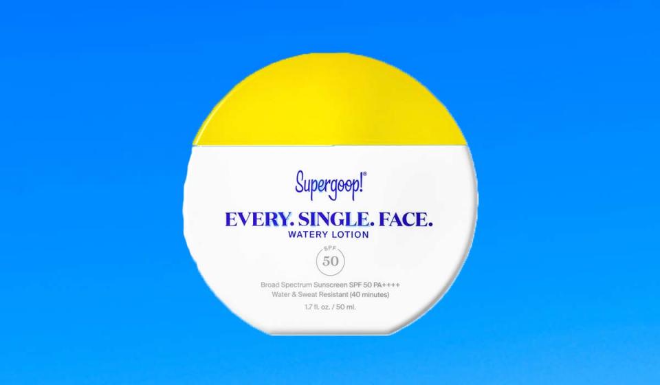 The Every Single Face Watery Lotion is the latest addition to Supergoop's stellar SPF collection. (Photo: Sephora)