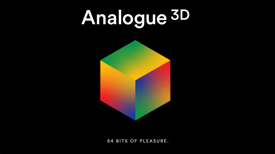 Logo 3D analogique