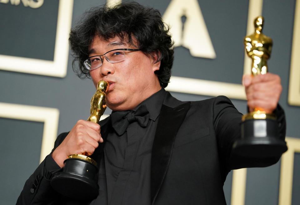 Screen speaker: Parasite director Bong Joon-ho is among those who will give a talk (Rachel Luna/Getty Images)