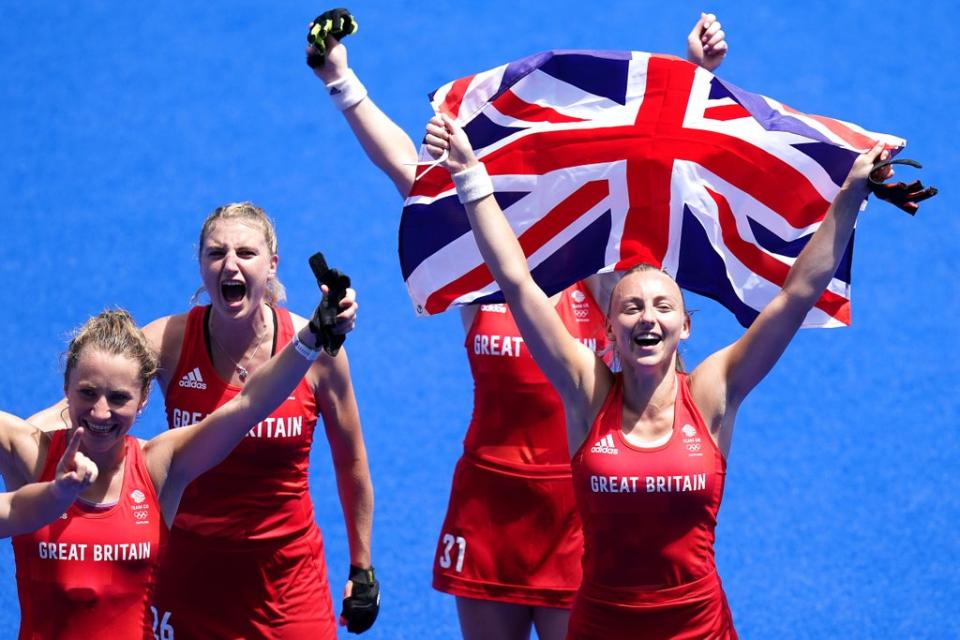 Britain bagged bronze in the women’s hockey at Tokyo 2020 (Adam Davy/PA) (PA Wire)