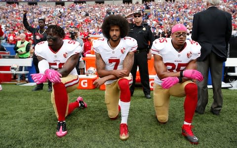 Colin Kaepernick - Credit: Michael Zagaris/San Francisco 49ers/Getty Images