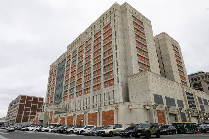 FILE PHOTO: The Metropolitan Detention Center (MDC), which is operated by the U.S. Federal Bureau of Prisons, is pictured in Brooklyn, New York