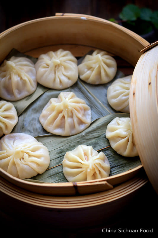 <p>China Sichuan Food</p><p>Chinese soup dumplings explode in your mouth when you bite into them.</p><p><strong>Get the recipe: <a href="https://www.chinasichuanfood.com/xiao-long-bao-soup-dumplings/" rel="nofollow noopener" target="_blank" data-ylk="slk:Xiao Long Bao (Soup Dumplings);elm:context_link;itc:0;sec:content-canvas" class="link "><em>Xiao Long Bao (Soup Dumplings)</em></a></strong></p>