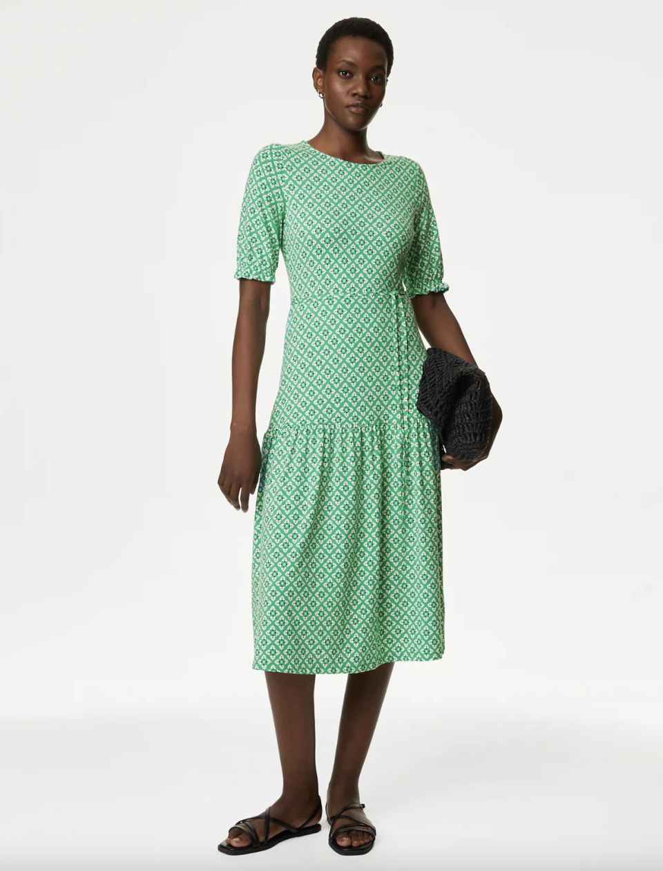 The subtle floral print is ideal for spring. (Marks & Spencer)