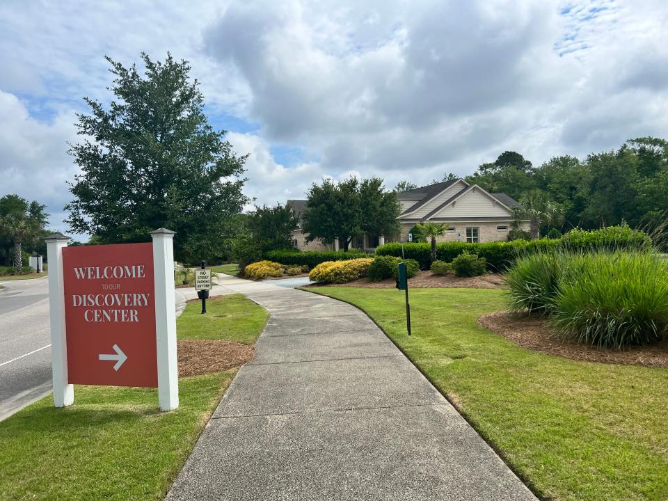The Master Owners Association of Compass Pointe governs the community and maintains the commercial policy participation is standard practice for townhomes. Pictured is the Compass Pointe Discovery and Welcome Center.