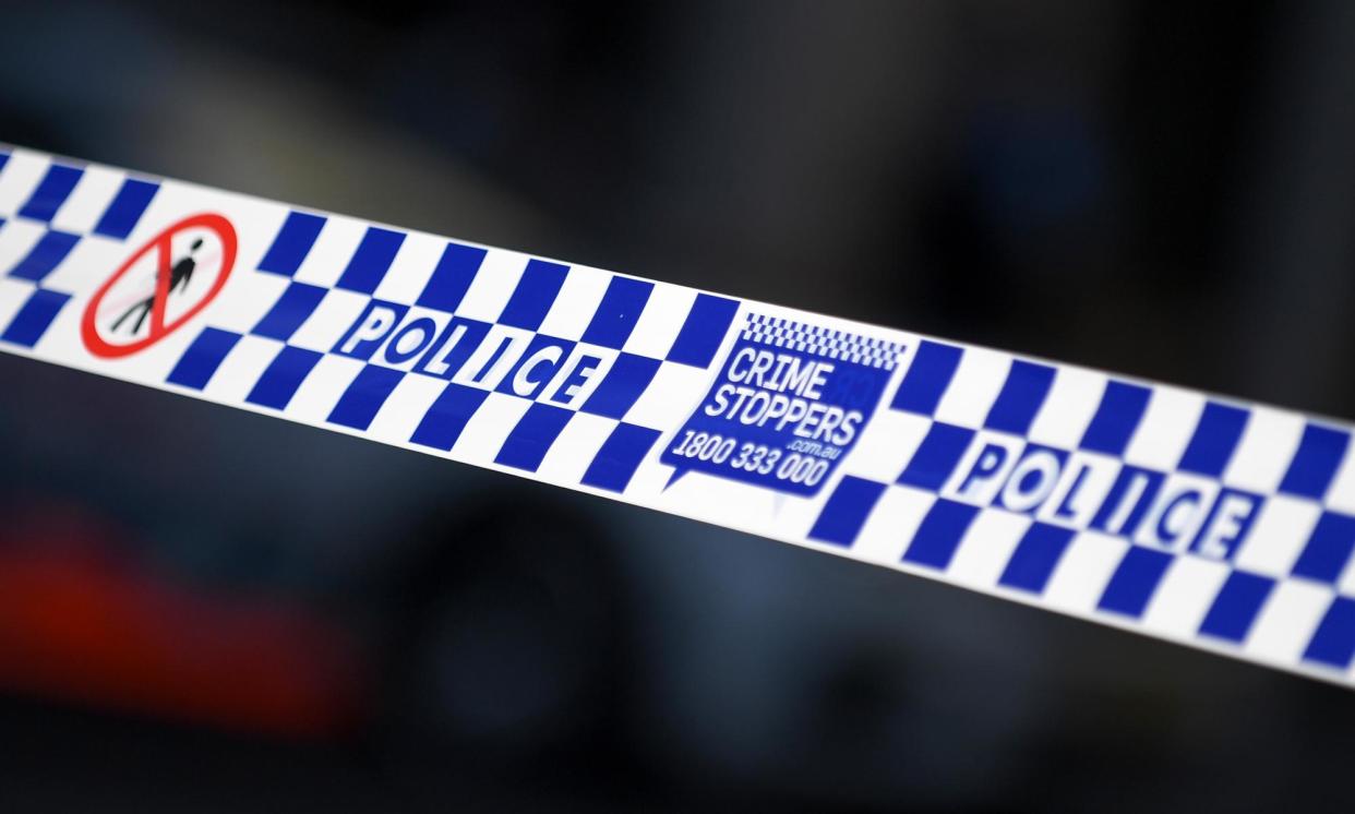 <span>The bodies of 38-year-old James Harrison and his son, Rowan, were found in a unit in East Lismore after the two-year-old’s mother, Sophie Roome, raised concerns with police.</span><span>Photograph: Steven Saphore/AAP</span>