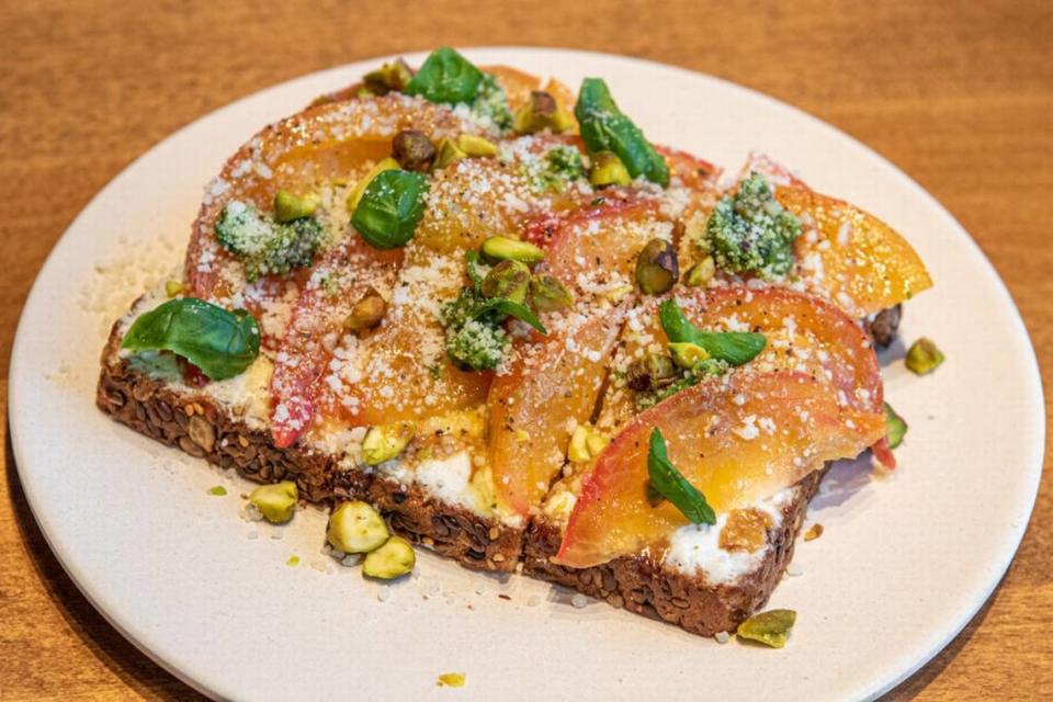 Tomato Toast at Flower Child.