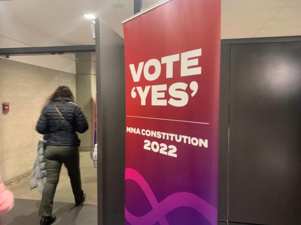 The Métis Nation of Alberta has ratified its constitution with 97 per cent of the vote in favour. (Katarina Szulc/CBC - image credit)