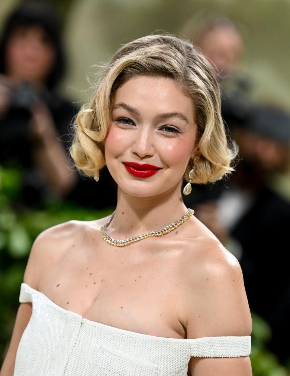 the 2024 met gala gigi hadid best beauty looks