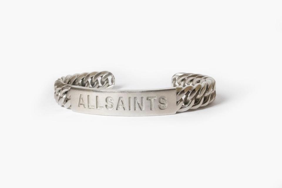 AllSaints x E.SO Venus系列開放式手環。NT$7,900。（AllSaints提供）