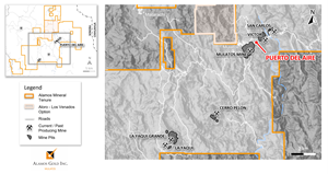 Figure 2 Puerto Del Aire Location Map, Mulatos District