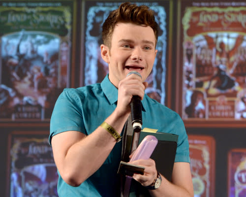 Chris Colfer’s next book is sort of inspired by “Glee” so it’s time to start Gleeking out!