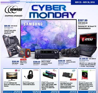 newegg cyber monday ad