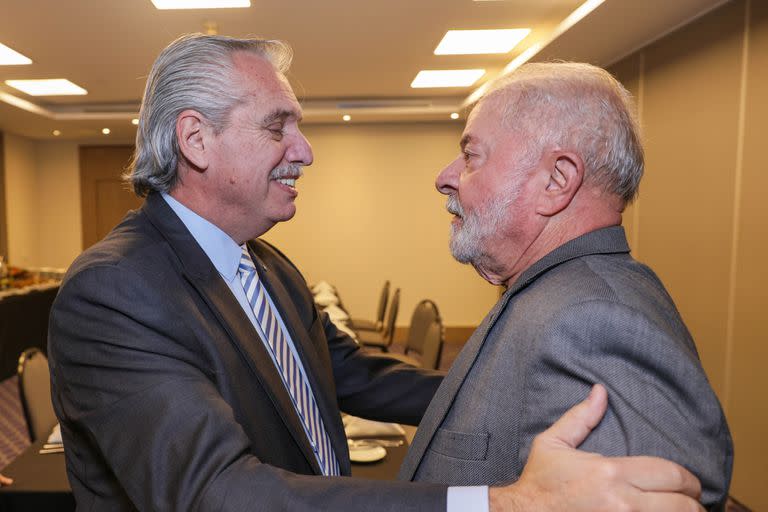 Apenas conocido el resultado electoral en Brasil, Alberto Fernández viajó a saludar a Lula da Silva