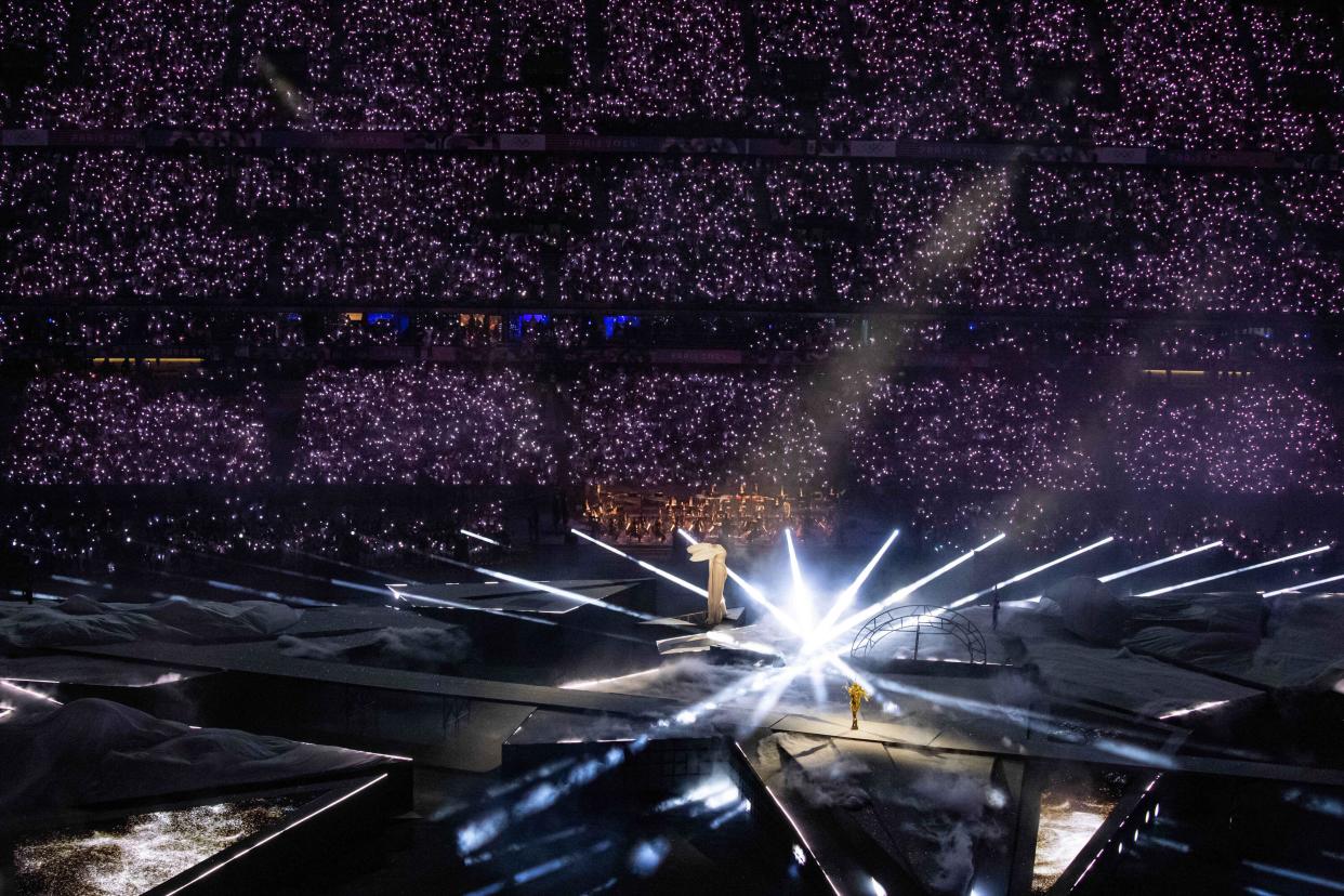 Show ambiance, illustration, Closing Ceremony during the Olympic Games Paris 2024 on 11 August 2024 at Stade de France in Saint-Denis near Paris, France - Photo Baptiste Autissier / Panoramic / DPPI Media