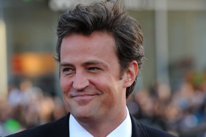 Matthew Perry has died at the age of 54. File Photo by Jim Ruymen/UPI