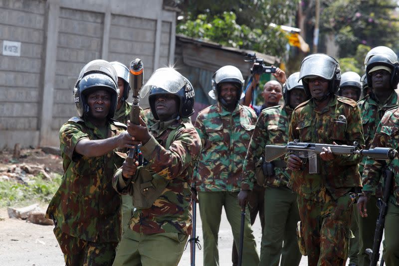 Anti-government protests against the imposition of tax hikes by the government in Nairobi