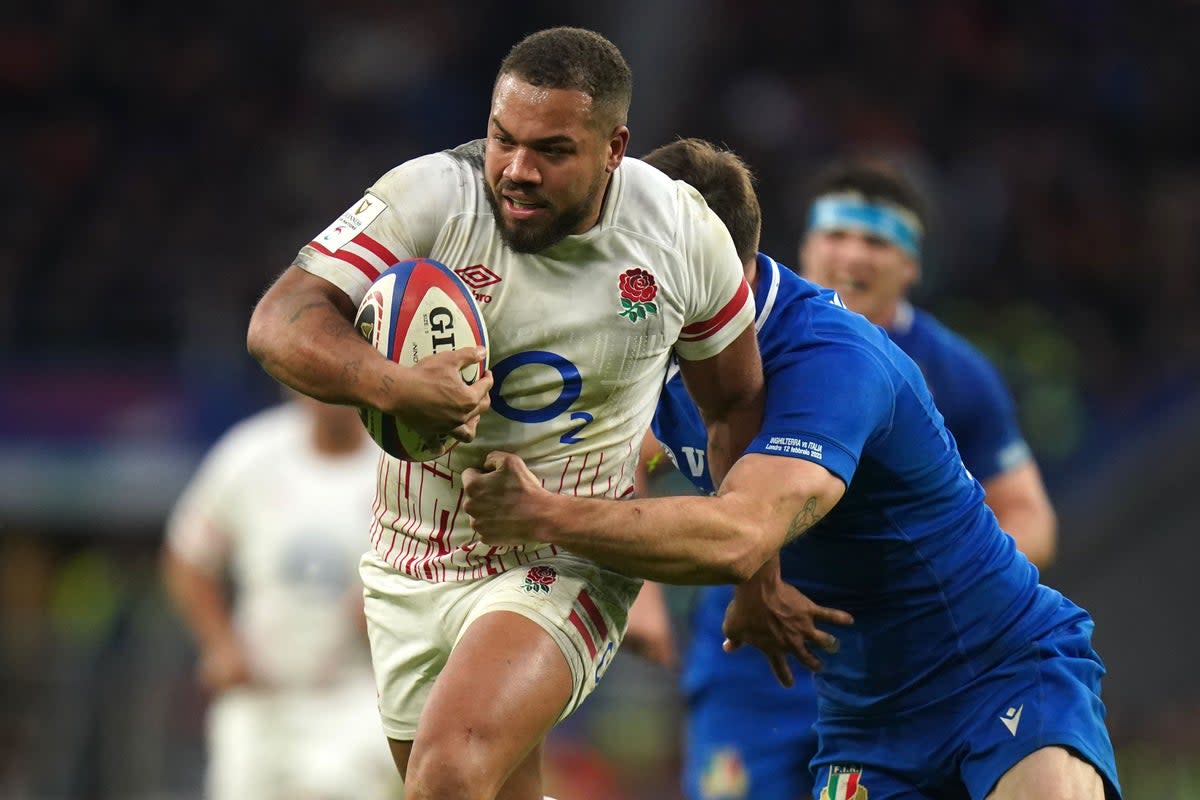 Ollie Lawrence was a destructive carrier against Italy (Adam Davy/PA) (PA Wire)