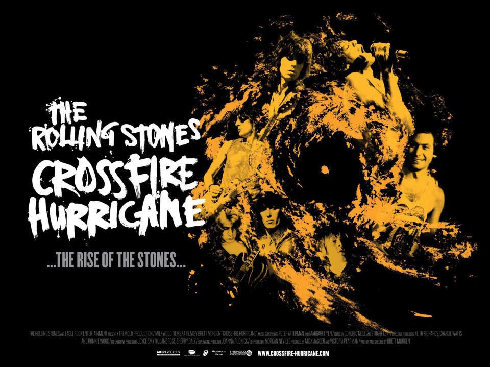 CROSSFIRE HURRICANE 2012 documentaire de Brett Morgen affiche quad anglaise documentaire; documentary; the rolling stones Prod DB © Milkwood Films - T