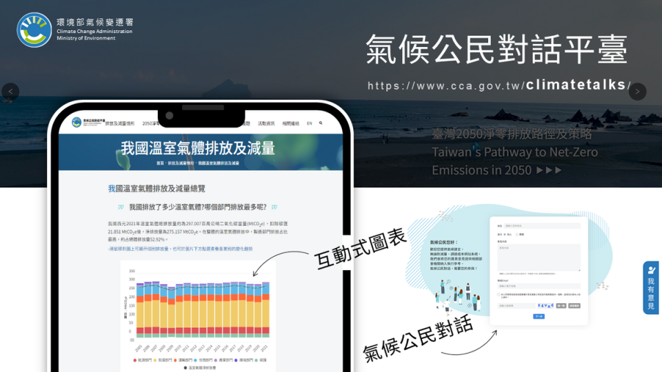 氣候公民對話平台。   圖：環境部／提供