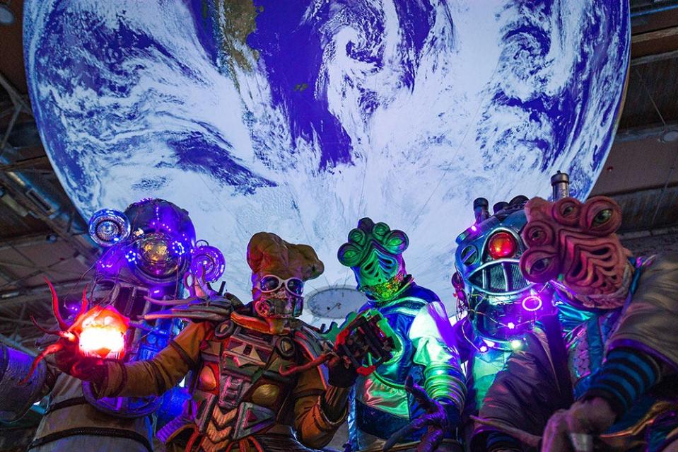 The Big Nazo Intergalactic Creature Band will perform on June 10.
