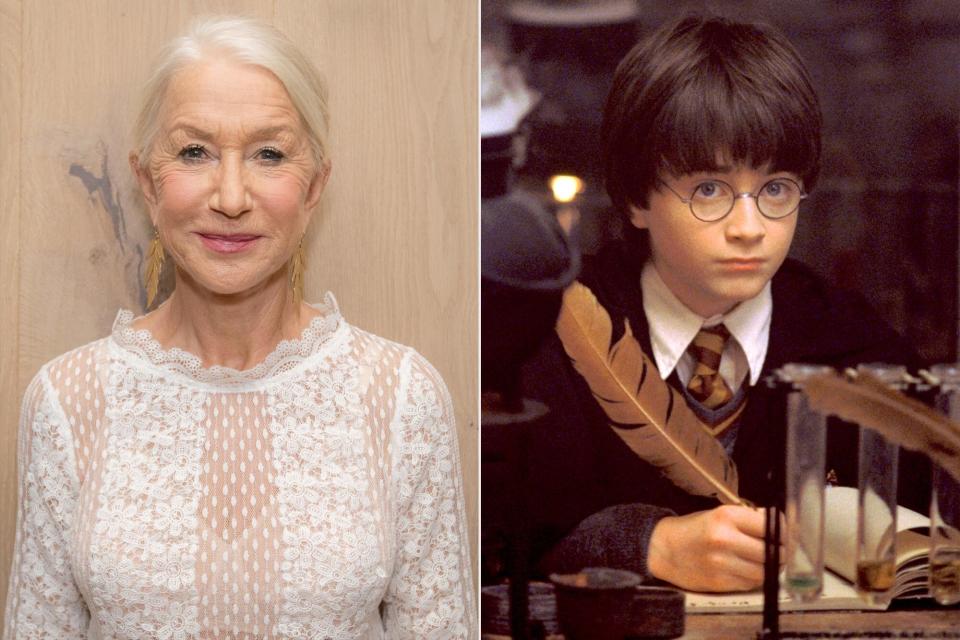 Helen Mirren; HARRY POTTER AND THE SORCERER'S STONE