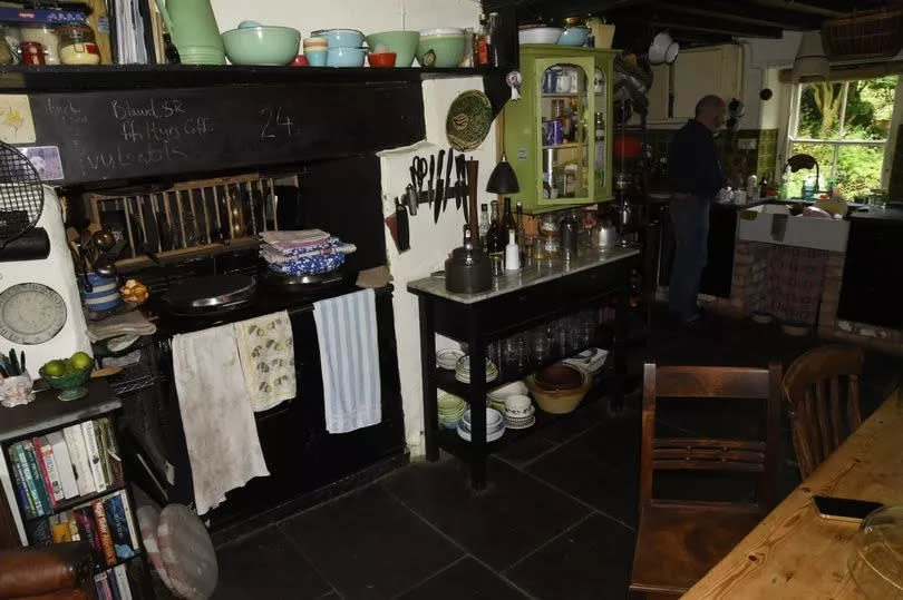 The kitchen at Rhiw Goch -Credit:Jonathon Hill/Media Wales