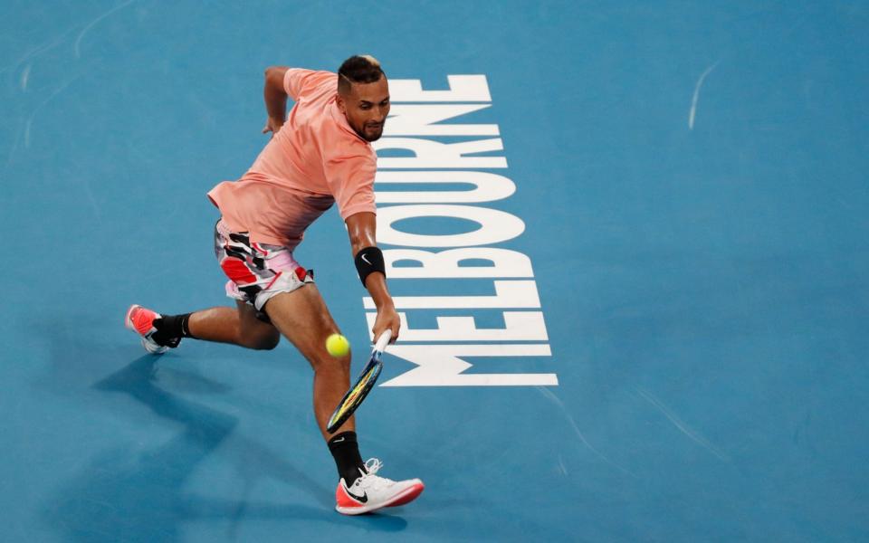 Nick Kyrgios is looking to improve on his best Australian Open performance when he reached the quarter-finals in 2015 - REUTERS