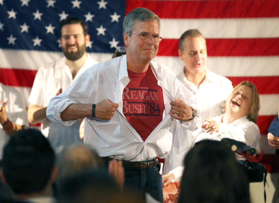 Sept. 12, 2015 — Bush shows his colors in Miami