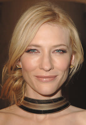 Cate Blanchett at the Hollywood premiere of Warner Bros. The Good German