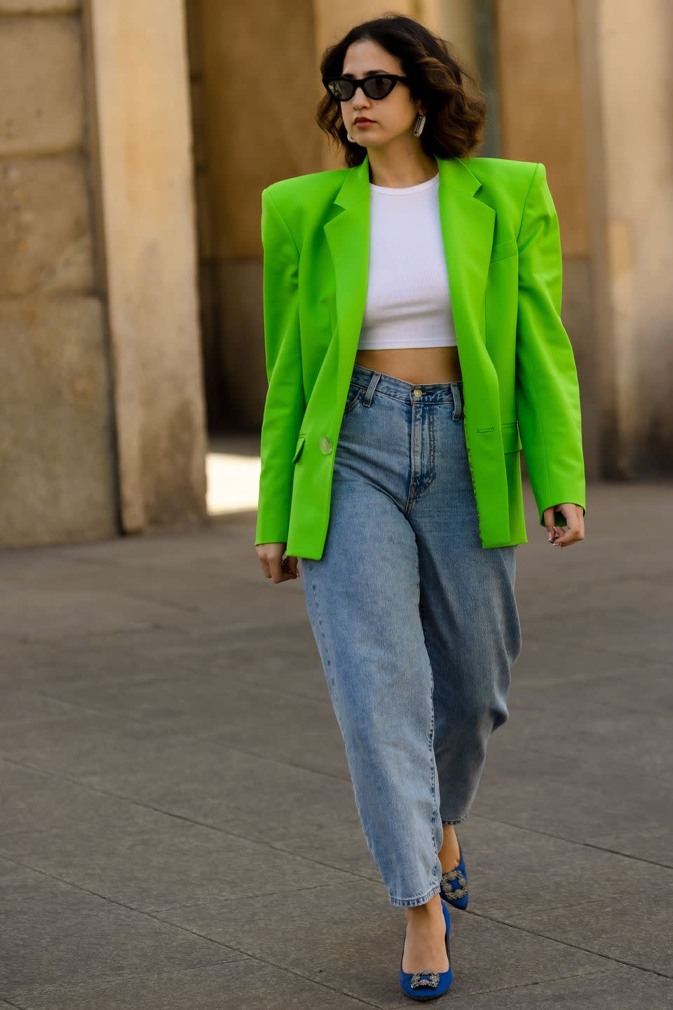 <p>Neon and Manolos. Need we say more?</p>