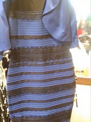 <p>swiked/tumblr</p> The viral dress from 2015