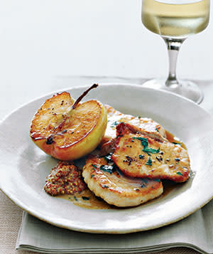 Pork With Sautéed Granny Smith Apples