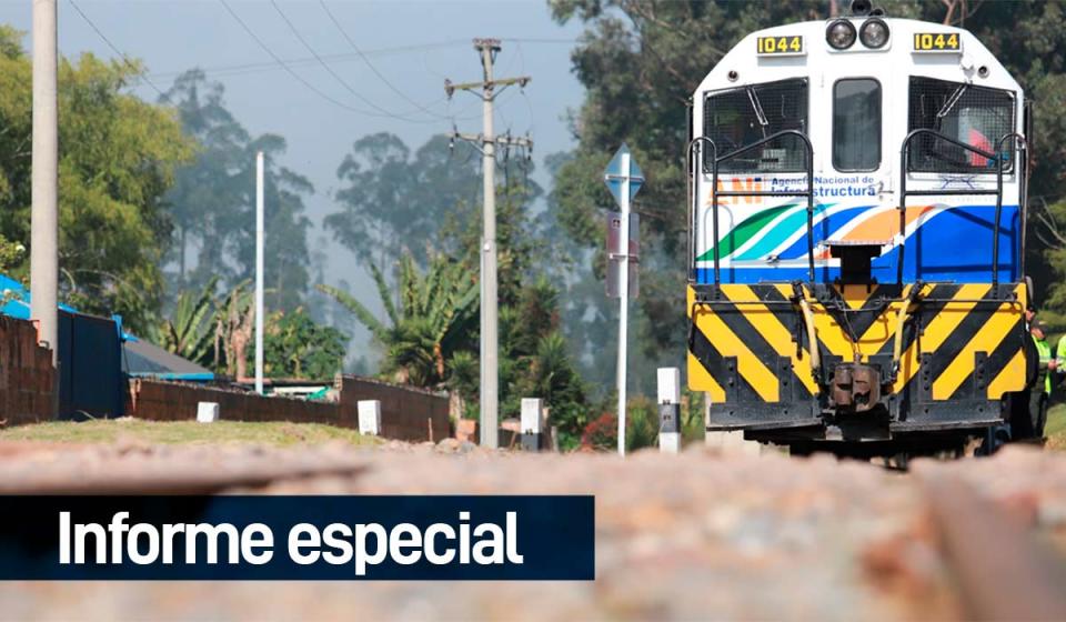 El gobierno de Gustavo Petro busca dejar 1.800 km de ferrocarriles concesionados al 2026. Foto: ANI - MinTransporte