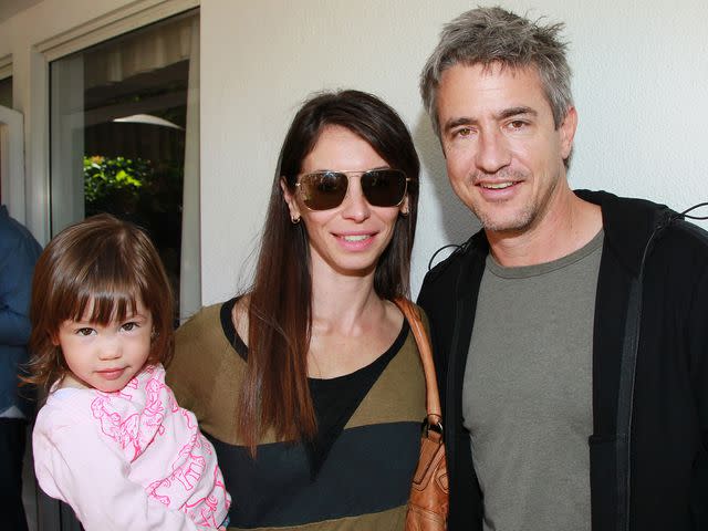 <p>David Livingston/Getty</p> Dermot Mulroney and Prima Apollinaare with their daughter Sally Mulroney attend the Rise Up Christchurch telethon appeal event at the residence of the New Zealand Consulate-General on May 21, 2011 in Los Angeles, California.