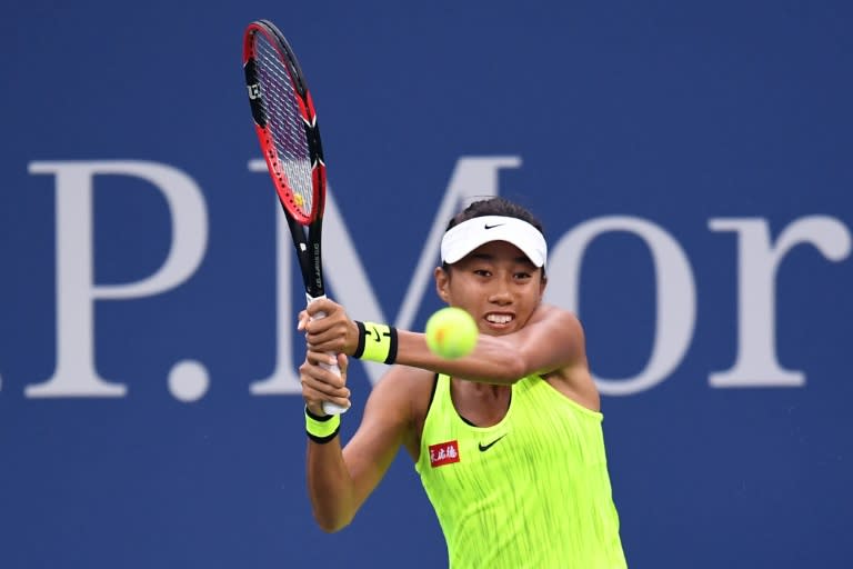 Zhang Shuai of China says Australia's Samantha Stosur persuaded her not to quit tennis