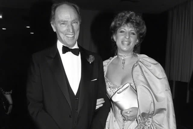 <p>Robin Platzer/Images/Getty</p> Barbra Streisand and Pierre Trudeau circa 1983.