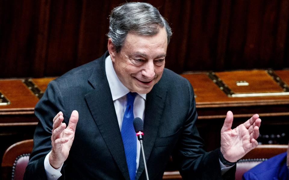 Italy Prime Minister Mario Draghi - Roberto Monaldo /LaPresse via AP