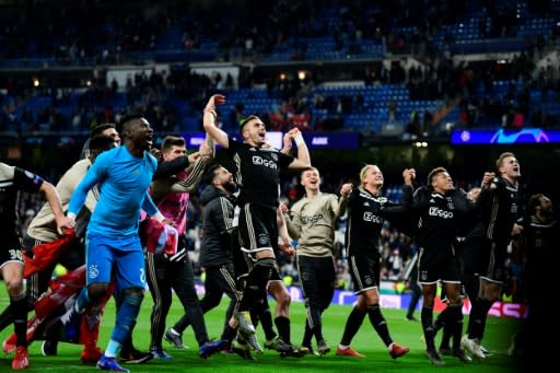 Winning with kids: the Ajax youngsters had something to celebrate in Madrid