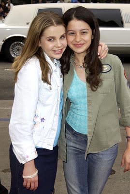 Mae Whitman and Alia Shawkat at the Hollywood premiere of Scooby Doo