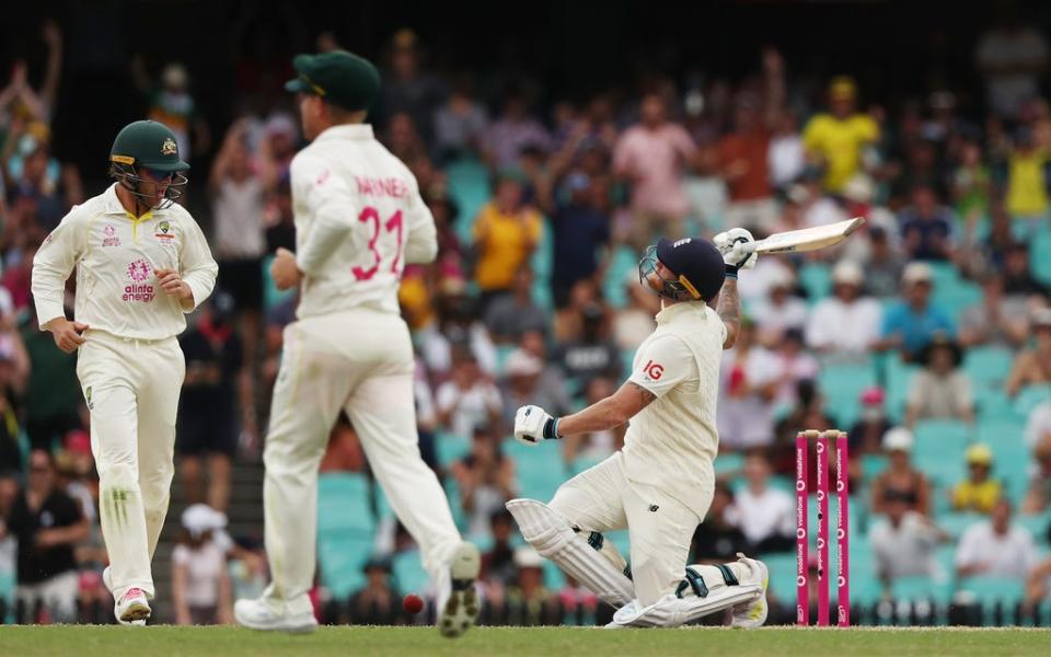 Ben Stokes played through the pain in England’s cause (Jason O’Brien/PA) (PA Wire)