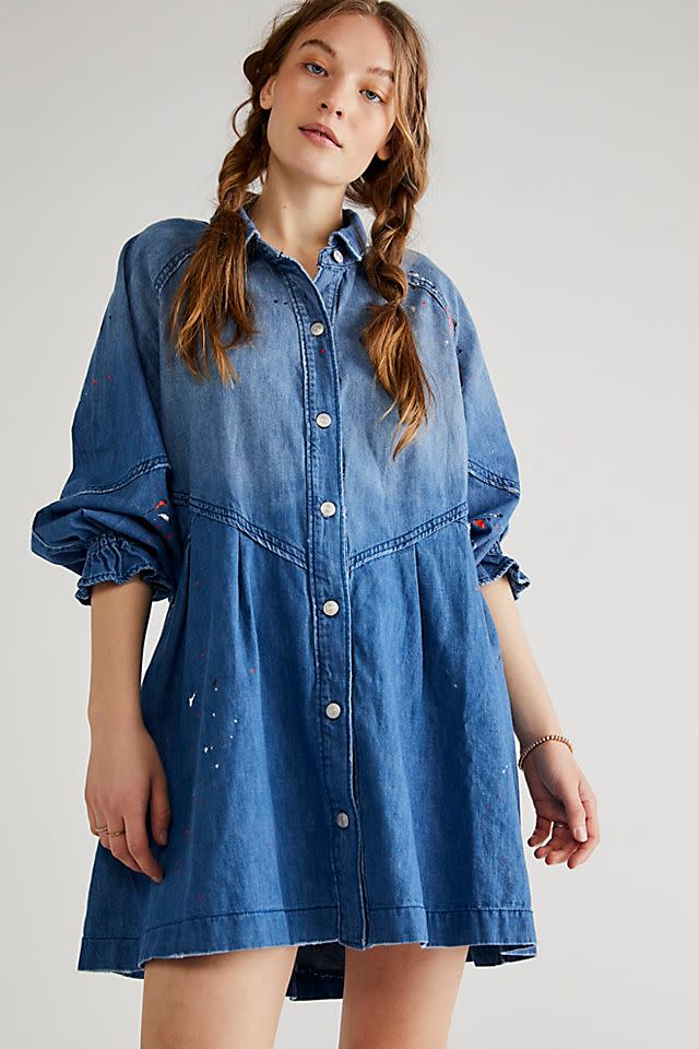 casual denim dress