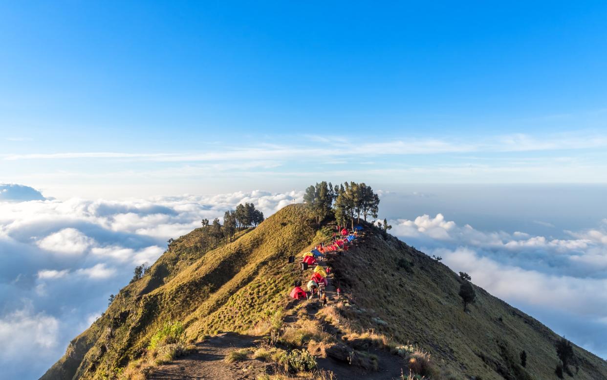 Mount Rinjani - This content is subject to copyright.