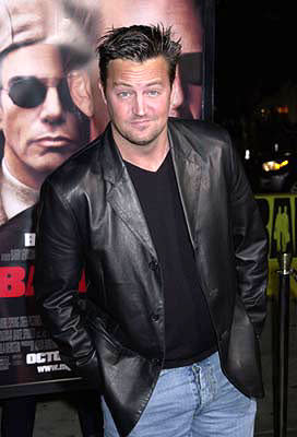 Matthew Perry at the Westwood premiere of MGM's Bandits