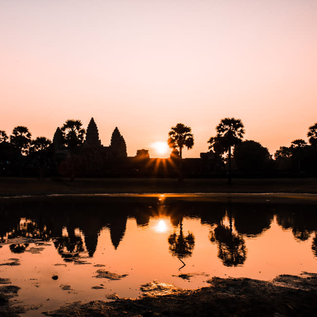 <p><strong>Quand voir le plus beau coucher de soleil à Siem Reap ?</strong> En été.</p>